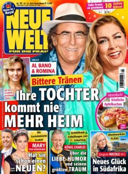 Neue Welt – 29 Oktober 2025