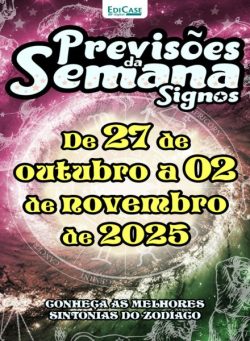 Previsoes da Semana – 27 Outubro 2025