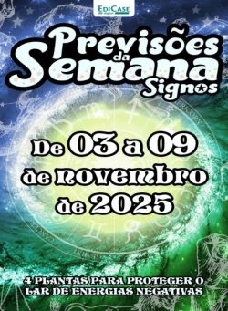 Previsoes da Semana – 3 Novembro 2025