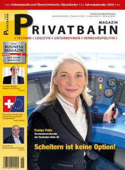 Privatbahn Magazin – November-Dezember 2025