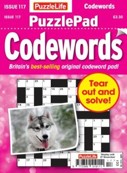 PuzzleLife PuzzlePad Codewords – Issue 117 2025