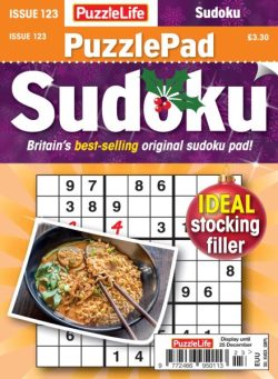 PuzzleLife PuzzlePad Sudoku – November 2025 2025