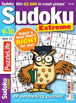 PuzzleLife Sudoku Extreme – Issue 112 2025
