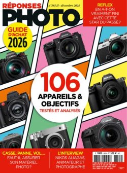 Reponses Photo – Decembre 2025