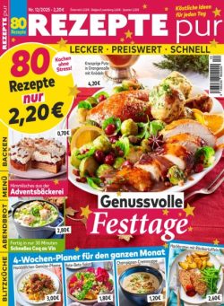Rezepte pur – Dezember 2025