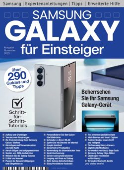 Samsung Galaxy fur Einsteiger – November 2025