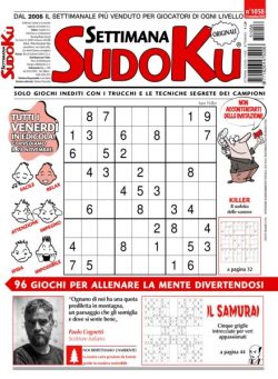 Settimana Sudoku – 21 Novembre 2025