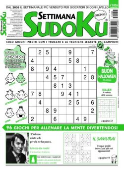 Settimana Sudoku – 7 Novembre 2025