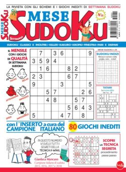 Settimana Sudoku Mese – Novembre 2025