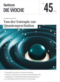 Spektrum Die Woche – 6 November 2025