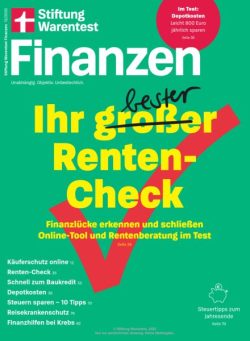Stiftung Warentest Finanzen – Dezember 2025