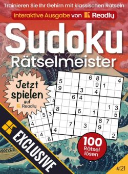 Sudoku-Ratselmeister – 11 November 2025