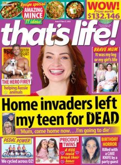 that’s life! Australia – 19 November 2025