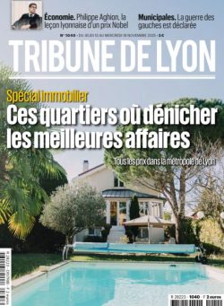 Tribune de Lyon – 13 Novembre 2025