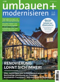 Umbauen + Modernisieren – November-Dezember 2025