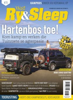 Weg! Ry & Sleep – December 2025 – January 2026