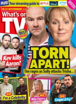 What’s on TV – 15 November 2025