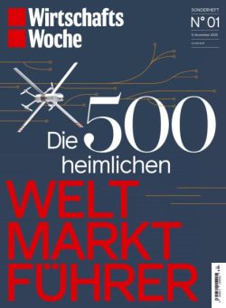 Wirtschaftswoche Magazin Sonderheft – N 01 2025