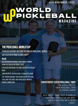 World Pickleball Magazine – November 2025