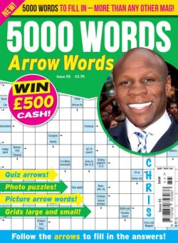5000 Words Arrow words – Issue 55 – December 2025