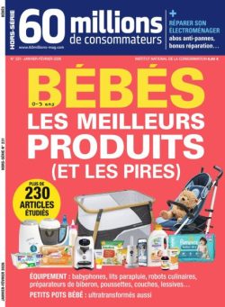 60 Millions de Consommateurs – Hors-Serie – Janvier-Fevrier 2026