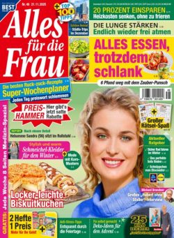 Alles fur die Frau – 21 November 2025