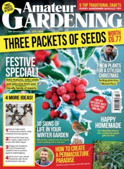 Amateur Gardening – 13 December 2025
