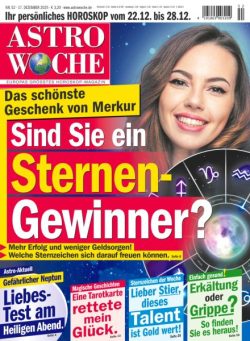 Astrowoche – 17 Dezember 2025