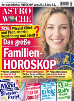 Astrowoche – 23 Dezember 2025