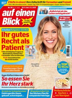 Auf Einen Blick – 20 November 2025