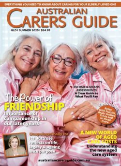 Australian Carers Guide QLD – Summer 2025