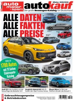 Auto Motor und Sport Autokauf – Januar 2026