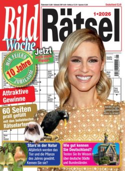 Bild Woche Ratsel – Januar 2026