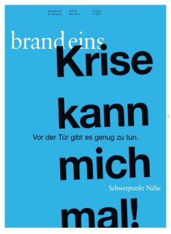 Brand Eins – April 2024