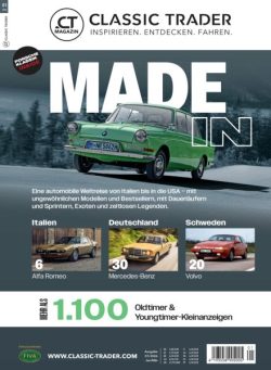 Classic Trader – Dezember 2025