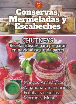 Conservas mermeladas y escabeches – Noviembre 2025