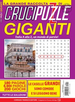 Crucipuzzle Giganti – Dicembre 2025 – Febbraio 2026