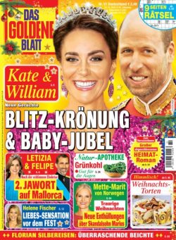 Das Goldene Blatt – 13 Dezember 2025