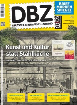 DBZ Deutsche Briefmarken-Zeitung – 8 Dezember 2025