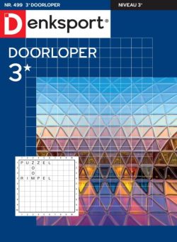 Denksport Doorloper 3 – 25 December 2025