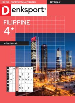 Denksport Filippine 4 Vakantieboek – 11 December 2025