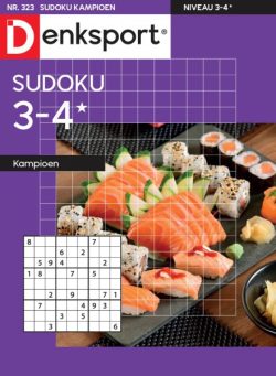 Denksport Sudoku 3-4 kampioen – 11 December 2025