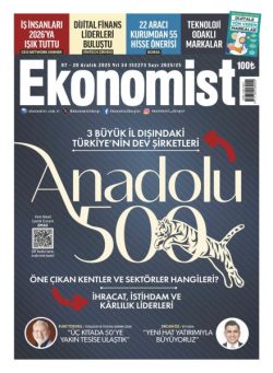 Ekonomist Turkiye – 7 Aralik 2025