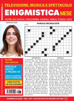 Enigmistica Mese – Gennaio 2026