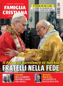 Famiglia Cristiana – 7 Dicembre 2025