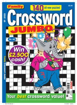 Family Crossword Jumbo – December 2025