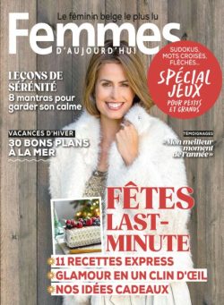 Femmes D’Aujourd’Hui – 18 Decembre 2025