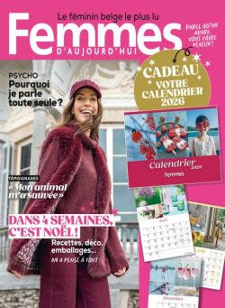 Femmes D’Aujourd’Hui – 27 Novembre 2025