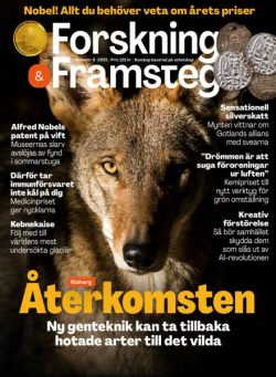 Forskning & Framsteg – November 2025
