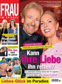 Frau im Spiegel – 10 Dezember 2025